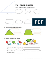 3rd Geometry Unit 3 Plane Figures Exercises