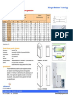 Optima Concept - N2 Generator With Membrane Technology Datasheet