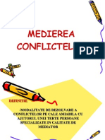 Medierea Conflictelor Curs Slide Ultimul Update