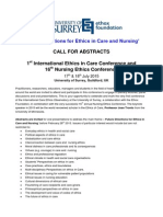call for abstracts ethicsincarenursing surrey2015