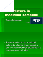 Introducere in Medicina Somnului