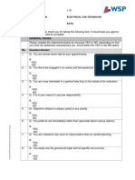 Electrical CAD Technician Test