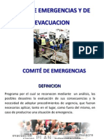 Comité de Emergencias - Funciones y Responsabilidades