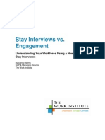 Stay Interviews Vs Engagement