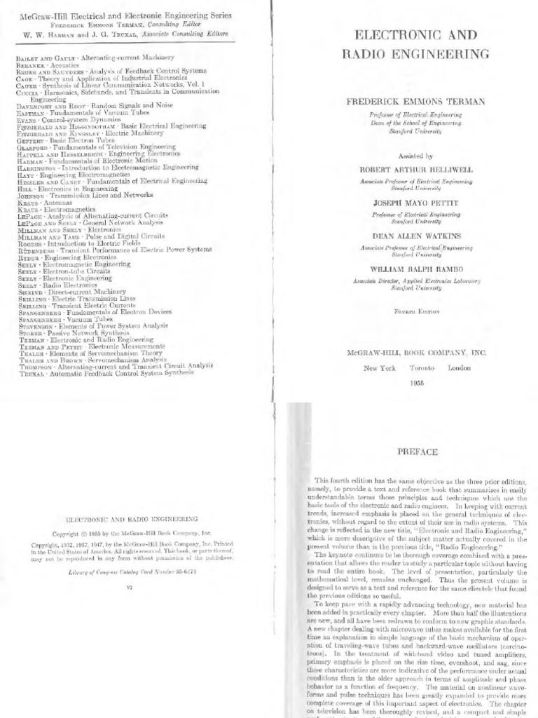 F. E. Terman Electronic and Radio Engine 【公式通販】