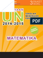 UN Matematika SMP MTs 2015 - NoRestriction PDF