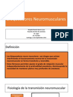 Bloqueadores Neuromusculares 