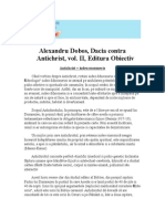 Alexandru Dobos, Dacia Contra Antichrist, Vol. II