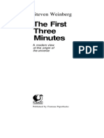 [Steven WeTheinberg] the First Three Minutes