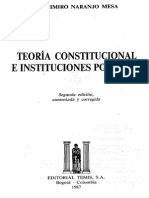 Teoría Constitucional EInstituciones Políticas