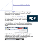Menyimpan Satu Halaman Penuh Website PDF