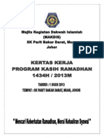 Kertas Kerja Kasih Ramadhan