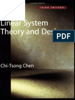 [250] Linear System Theory and Design
