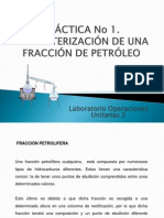 Practica 1 Caracterización de una Fracción de petroleo