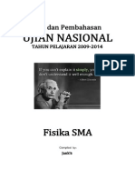 Soal Bahas Fisika SMA 2009-2014