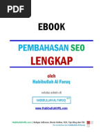 Download eBook Pembahasan SEO Lengkap Oleh Habibullahurldotcom by Teguh Wiryanto SN251996058 doc pdf