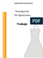 Investigación de Operaciones