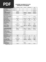 Academic Calendar 2015-2016 University of Richmond: Classes Begin-Fall Maug24 Maug24 Maug24 Maug24