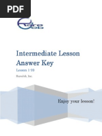 Download Intermediate Lesson Answer Key by Czarina Bantay SN252003142 doc pdf
