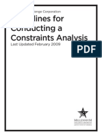 Guidance 2010001005101 Conductingaconstraintsanalysis