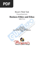 Business Ethics and Ethos