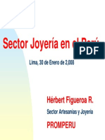 Sector Joyería en El Perú PDF
