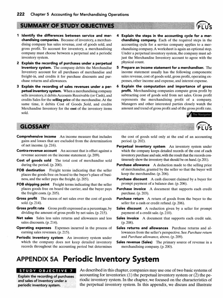 Financial Accounting IFRS Edition 05a PDF Cost Of Goods