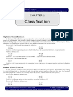 IGP CSAT Paper 2 General Mental Ability Classification