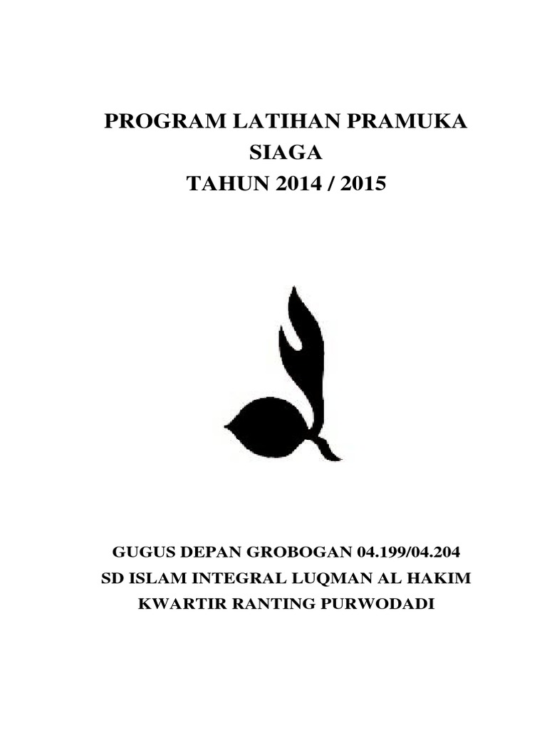Program Latihan Pramuka Siaga
