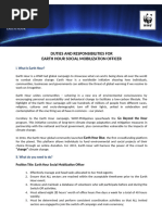 Download Earth Hour Philippines Social Mobilization Officer by WWF-Philippines SN252018840 doc pdf