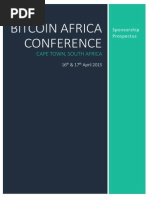 Download Africa Bitcoin Conference Prospectus v10 1 by Bitcoin SN252021599 doc pdf