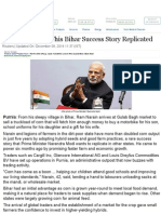 PM Modi Wants This Bihar Success Story Replicated - NDTVProfit