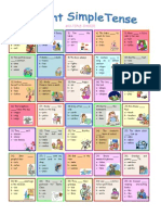 Present Simple Tense Multiple Choice Exercise With Key