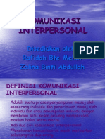 Komunikasi Interpersonal(Ilmu Pend)