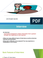 Types of Interviews Explained