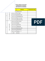 Jadwal Rekreasi Kelas x3