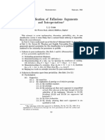 Good a Classification of Fallacious Arguments and Interpretations Technometrics 1962