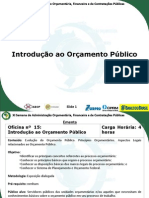 Oficina 07 - Introducao Ao Orcamento Publico