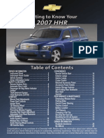 Getting To Know Your 2007 Chevrolet HHR