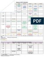 Boulder Activity Calendar January 2015