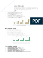 Pola Bilangan Dalam Matematika