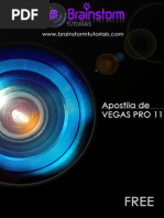 Apostila Vegas Pro 11 - Brainstorm Tutoriais
