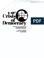 Crozier, Huntington, Watanuki - The Crisis_of_Democracy