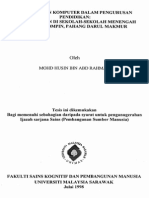Penggunaan Komputer Dalam Pengurusan Pendidikan Satu Tinjauan Di Sekolah-Sekolah Menengah Daerah Rompin, Pahang Darul Makmur PDF
