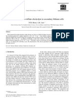 Chitosanx2013lithium Triflate Electrolyte in Secondary Lithium Cells PDF