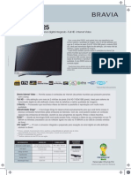 TV LED Bravia 32 Full HD com Wi-Fi