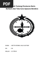 Download Makalah Tentang Peraturan Baris by nanarozario SN252058174 doc pdf