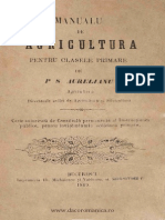 Manual de Agricultura Pt Clasele Primare 1869