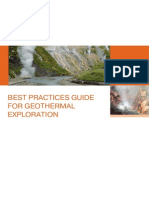 Best Practices Guide For Geothermal Exploration