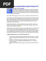 Download Cara Merepair Installasi Windows XP by syifamaliah SN25205984 doc pdf